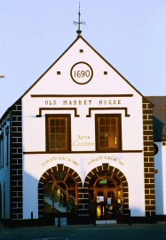 Old Market House, Dungarven, venue of 'Evolution' exhibition by James Quinn