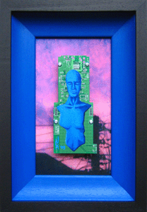 Sculpture Figure on PCB