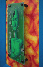 Unique construction of PCB Painting - Art Meets Technology