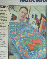 Feature on James Quinn's Studio Exhibition in Dublins Northside People