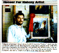 Raheny Artist Honoured, Northside News