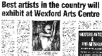 New Icons Exhibition feature, Wexford People Newspaper